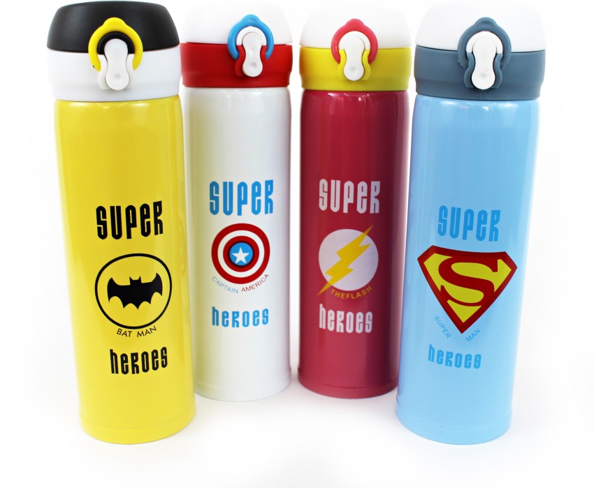 Spiderman Super Heroes LED Temperature Stainless Steel Double Wall Vacuum  Insulated Bottle for Hot & Cold