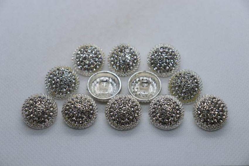 Fancy metal buttons deals