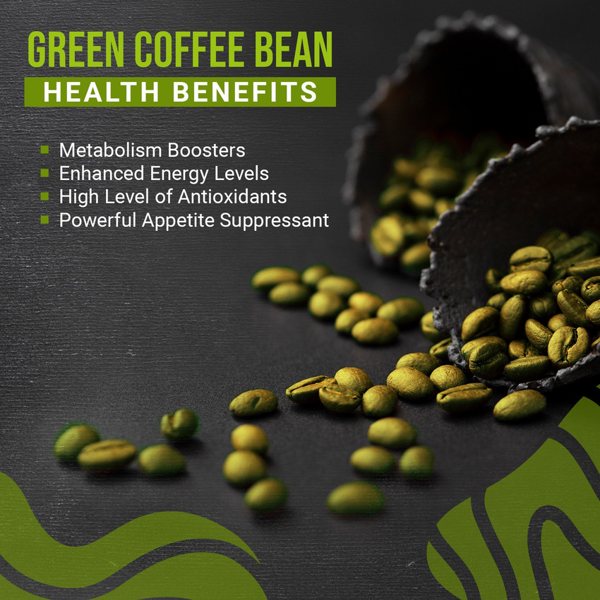 Vanalaya Green Coffee Bean Unroasted Arabica Organic Pure and Natural For weight loss Improve Energy Focus and Mood Coffee Beans Price in India Buy Vanalaya Green Coffee Bean Unroasted Arabica Organic