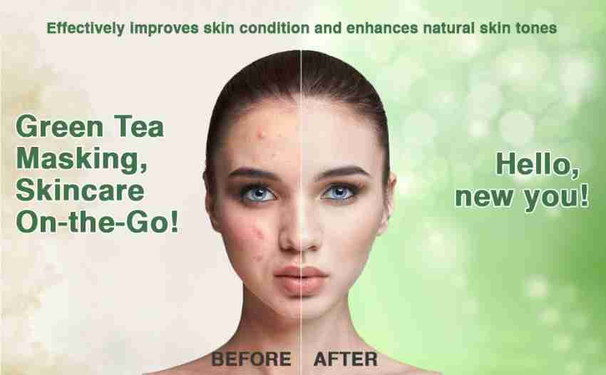 Skinetic™ Green Tea Acne Mask Stick – Herbaluxy, 40% OFF