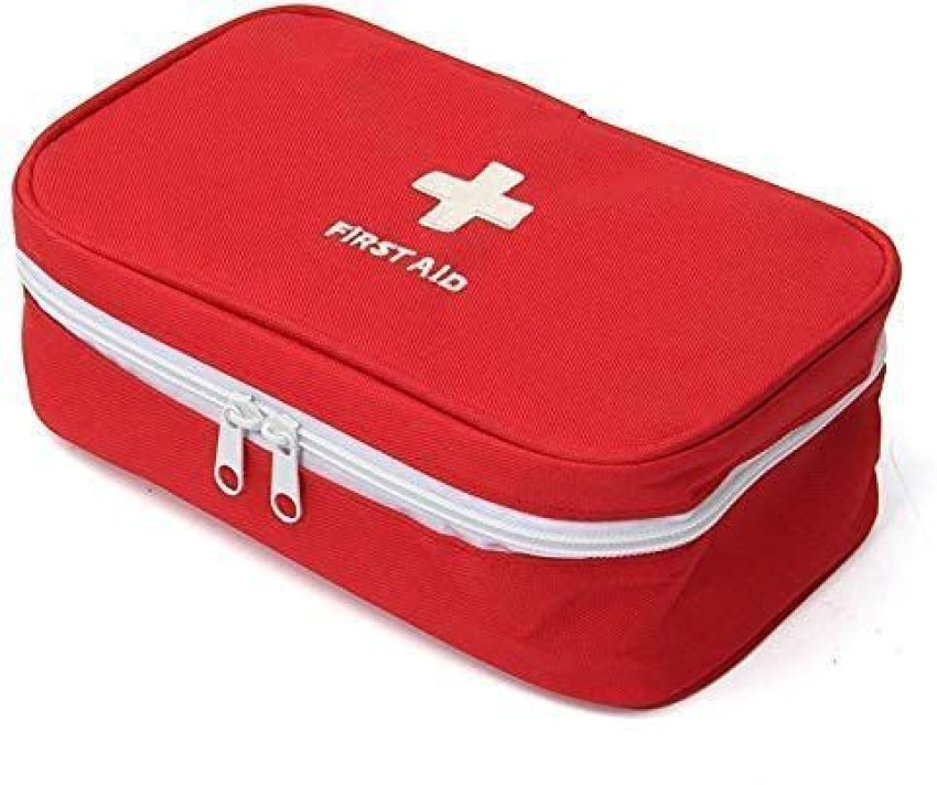 Large Capacity Medicine Storage Bag Empty, Pill Bottle Organizer Storage  With Portable Small Pouch, Home First Aid Kit For Emergency Medication  Travel Bag