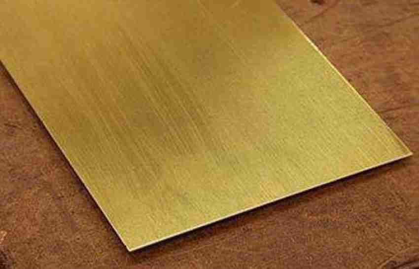 Brass Sheets, 200 x 400mm, Metal Sheets