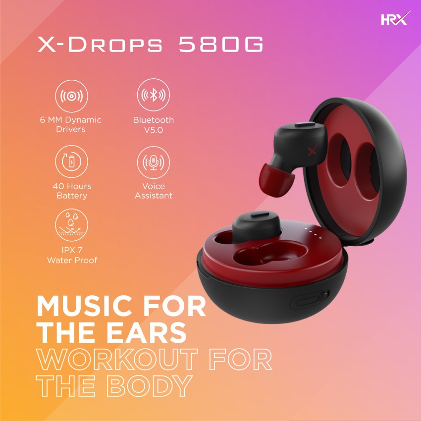 Hrx discount earbuds flipkart