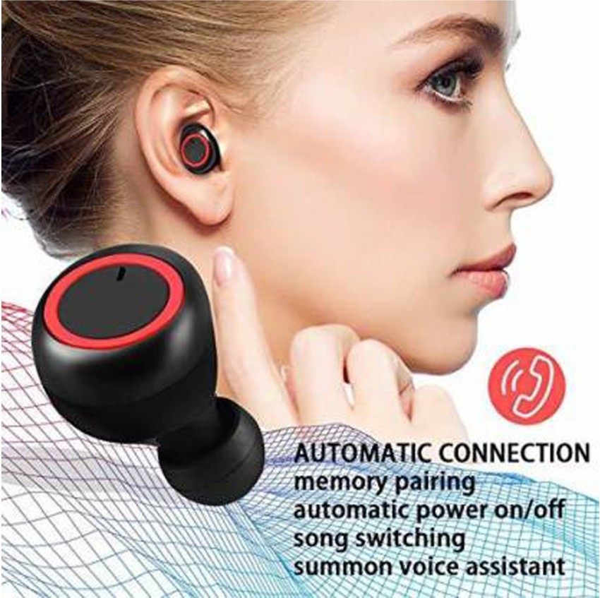 IMMUTABLE black in the ear Best Qulity Ear buds Bluetooth Headset