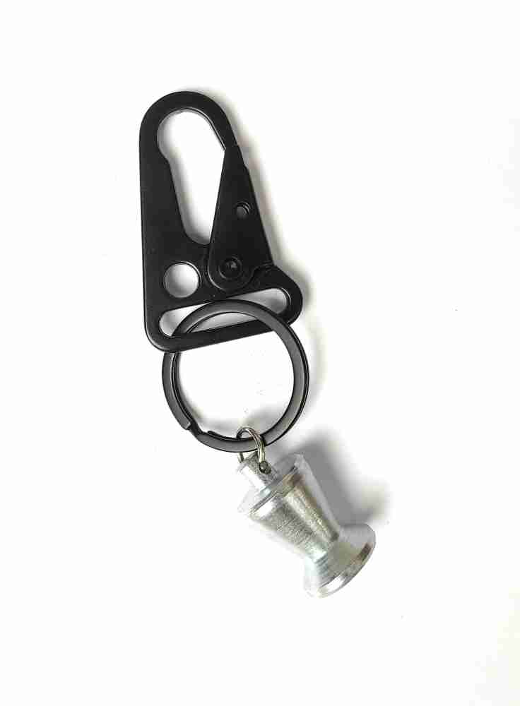 Camper Keychain Clip (Black)