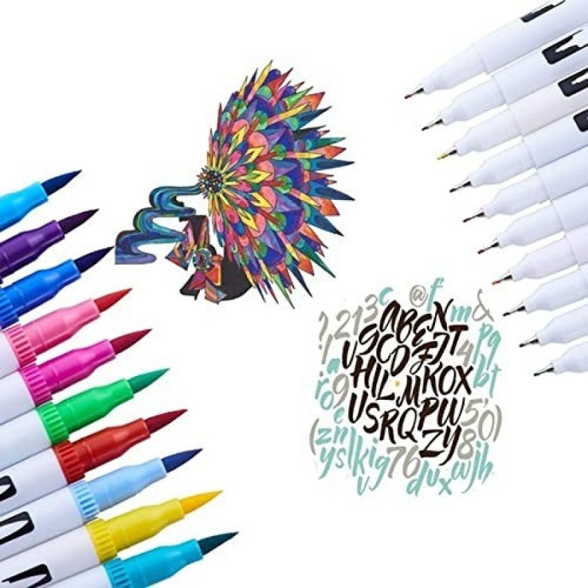 120pcs Colored Marker Pen, Drawing Painting Pen For Students