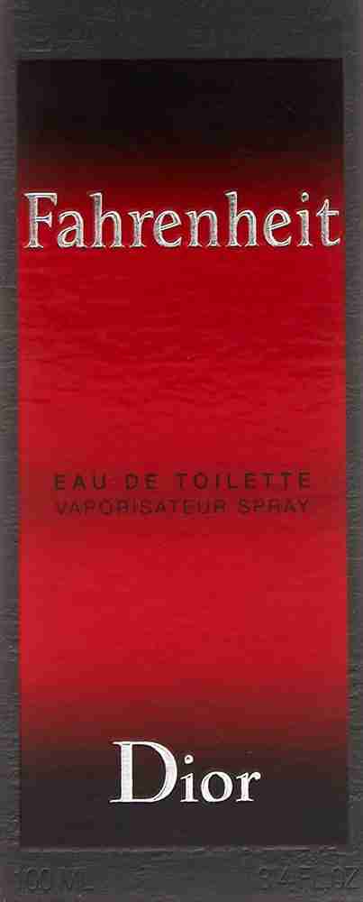 Buy Christian Dior Fahrenheit Eau De Toilette PERFUME Eau de