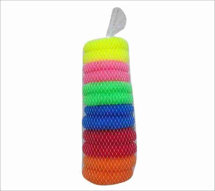 Plastic Scrubber 6pcs Nylon Kitchen Dish Pot Pan Washer Cleaning Plastic  Mesh