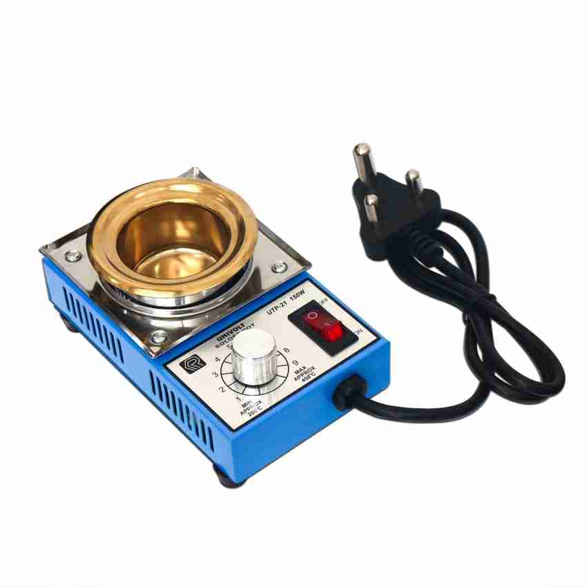 150W / 200W / 250W / 300W Lead Free Solder Pot Handheld Tin Melting Furnace  Adjustable Temperature Control Desoldering Bath Tool