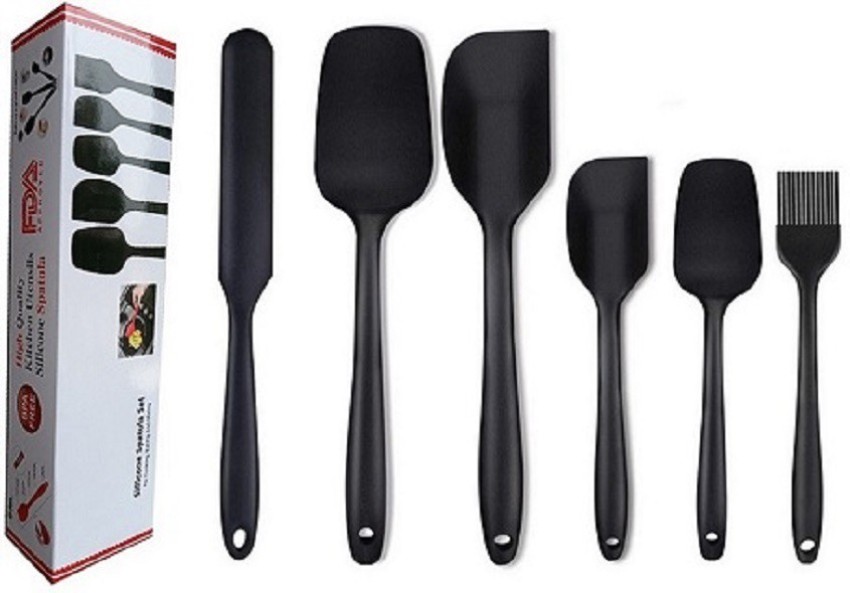 High Quality Grey Silicone Spatula Set Of 6 With Premium Rubber Spatulas  Silicone Heat Resistant Kitchen Utensils Silicone - Buy High Quality Grey Silicone  Spatula Set Of 6 With Premium Rubber Spatulas