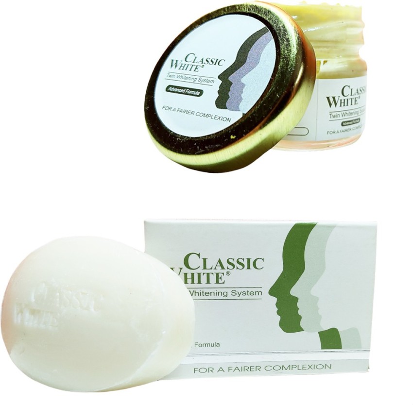 Classic White Skin whitening Cream and face whitening Soap Price