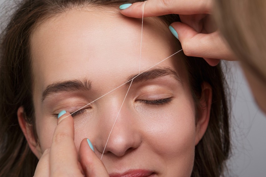 Organica Cotton Organic Eyebrow Threading Thread Antiseptic Facial