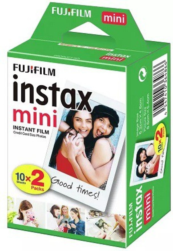 Papel Instax 20 Fotos (Mini 8, Mini 9, MINI 10, Mini 11, Mini 12