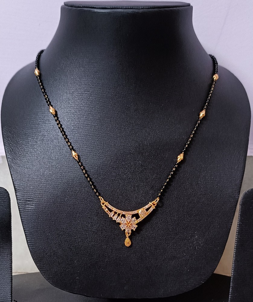 latest black beads mangalsutra designs, black beads mangalsutra designs with  price