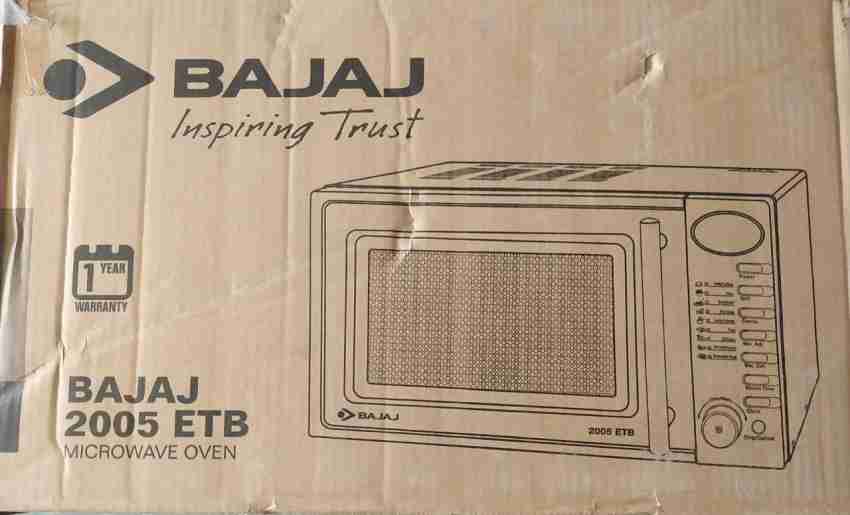 bajaj 2005 etb microwave oven features