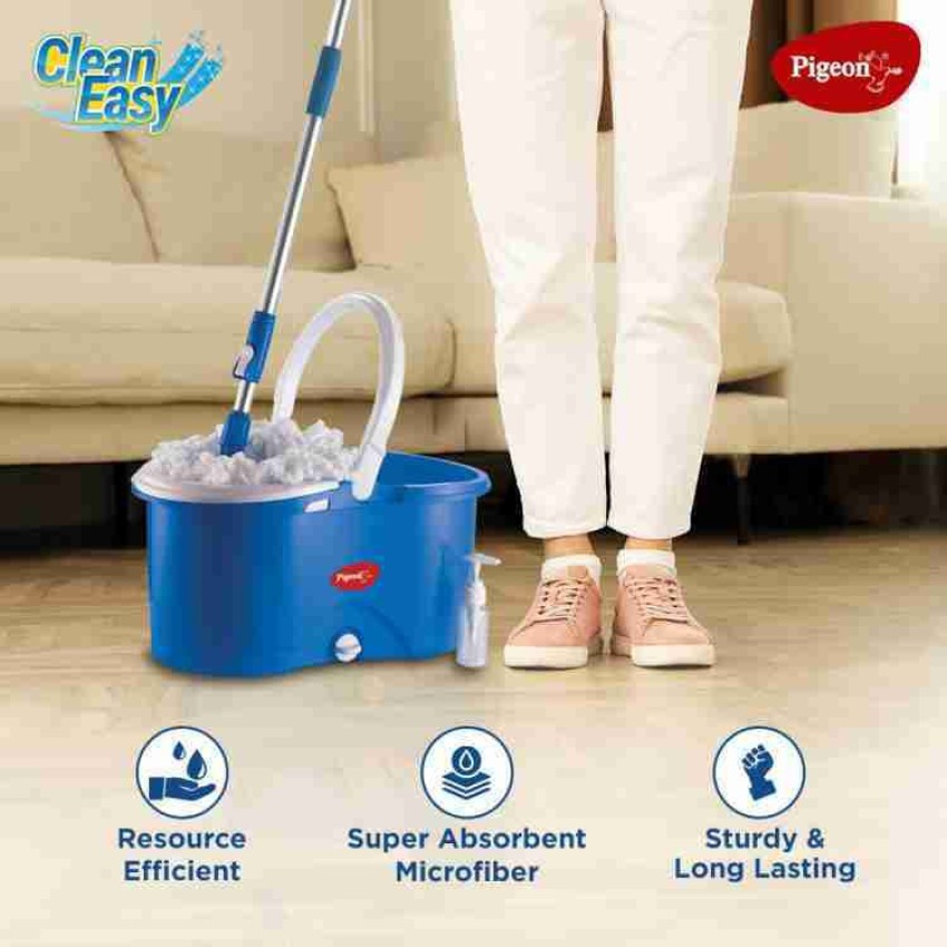 UNIQUE Spin mop Bucket Mop steel Wringer 1 floor magic mop stick