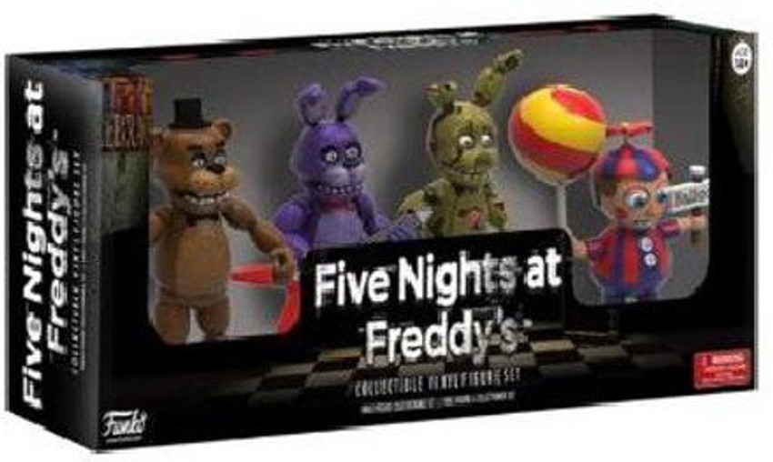 Five nights at freddy's action figure clearance toys