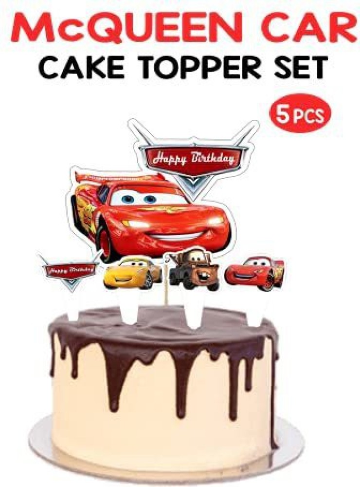 Two Fast Cake Topper Race Car 2nd Cake Decoration for Racing Car Checkered  Flag Themed Kids Boy Girl 2 Years Old Happy 2s Birthday Party Supplies  Double Sided - Yahoo Shopping