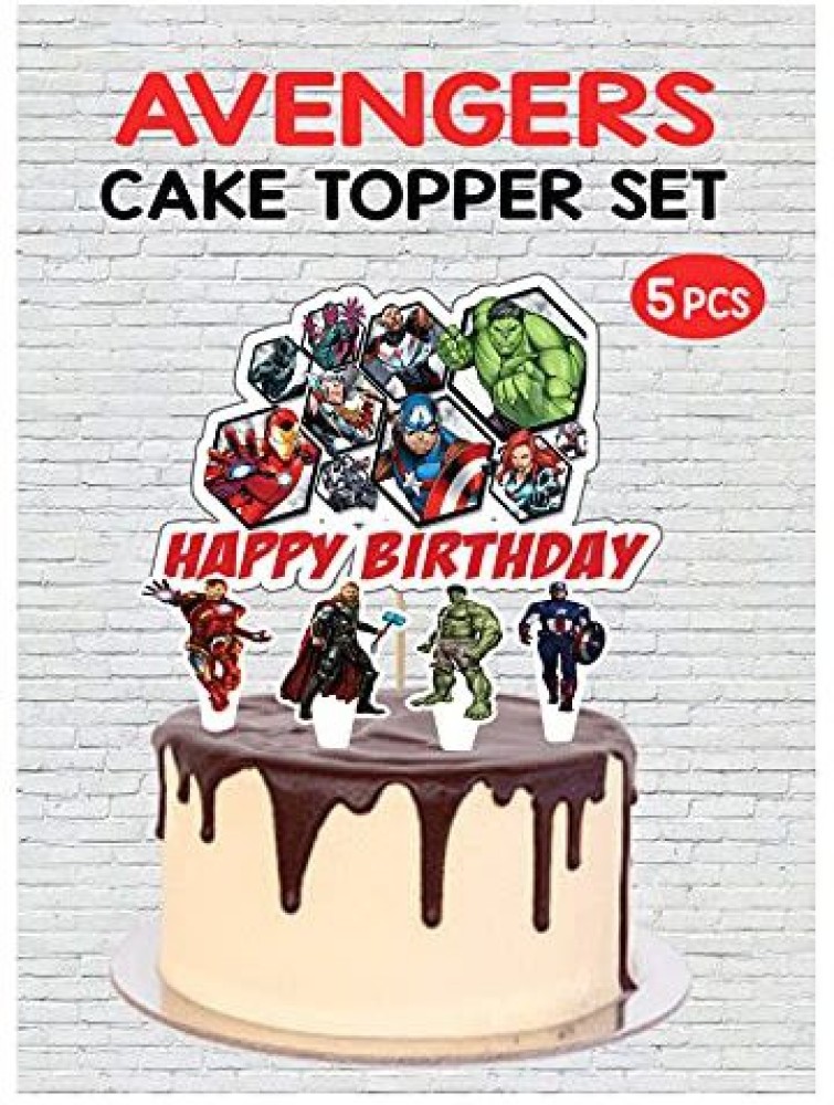 Avengers inspired ,Heroes CupCake Toppers, MADE TO ORDER! Trending now –  Dgranitos