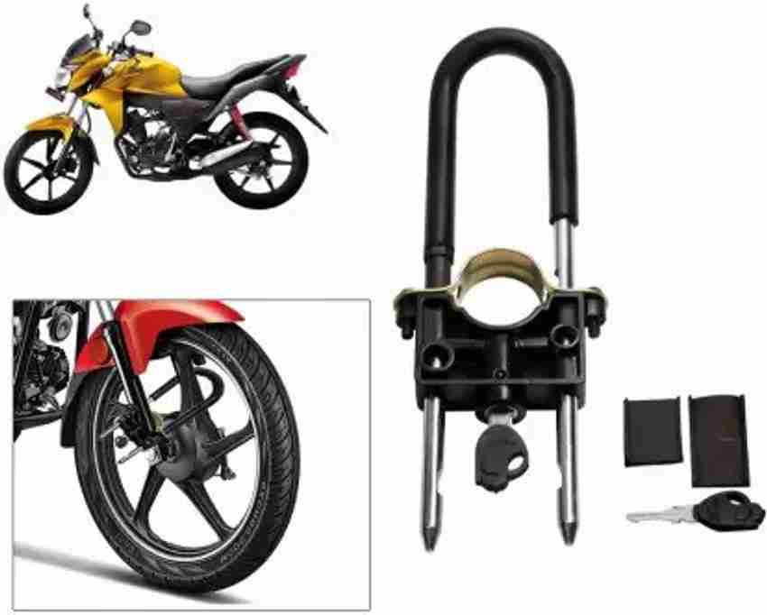 WHEETOYKART Bike Locking System Premium Wheel Black Lock Folding