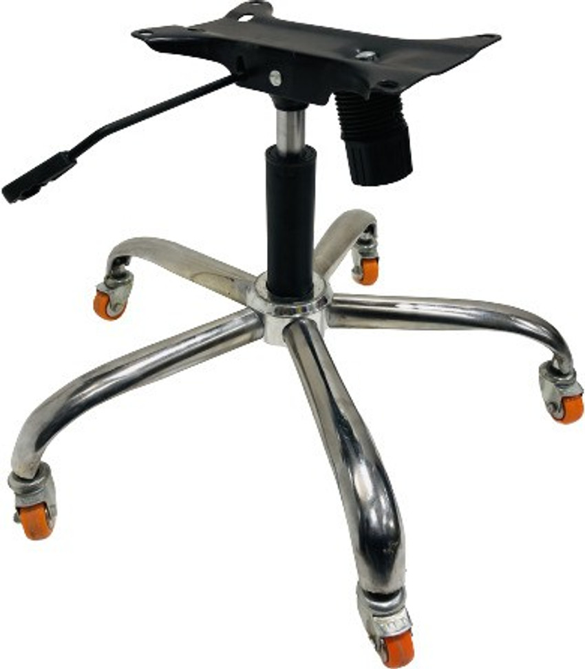 Office chair with steel deals base