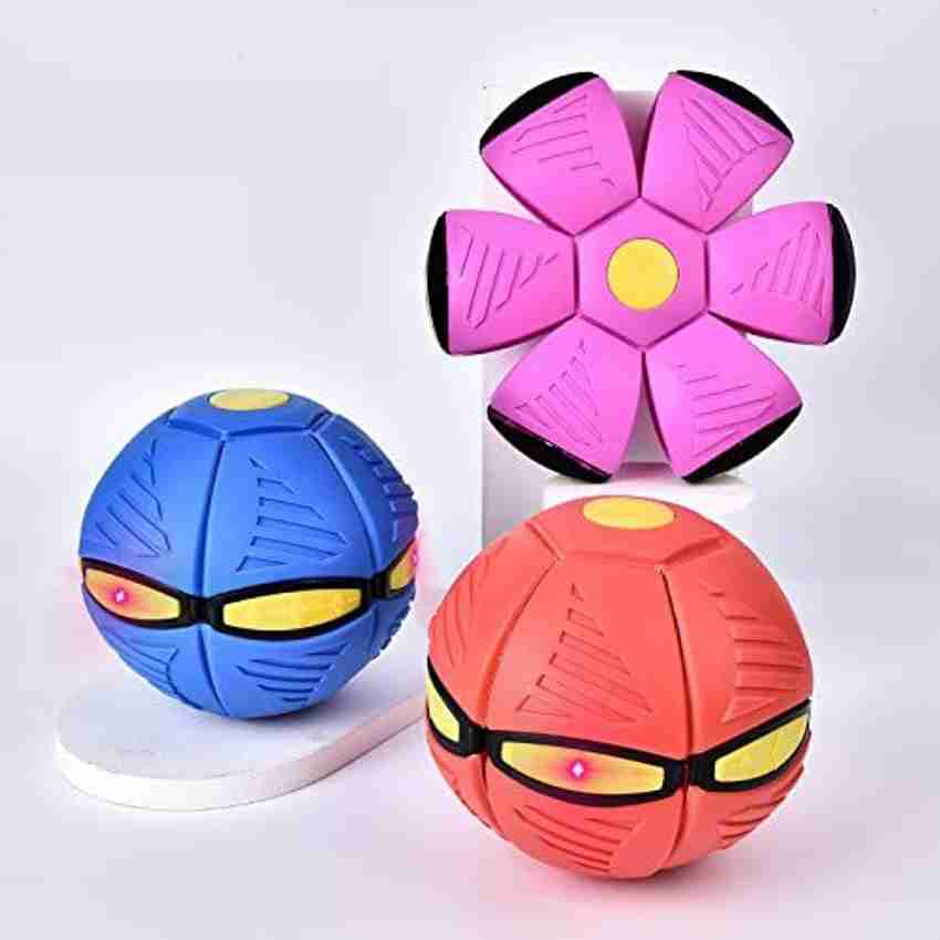Sharvaya Magical UFO Ball Frisbee Deformation UFO Football Flat