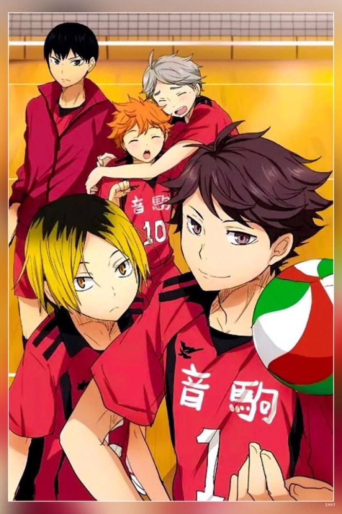  Haikyuu Anime Poster and Prints Unframed Wall Art