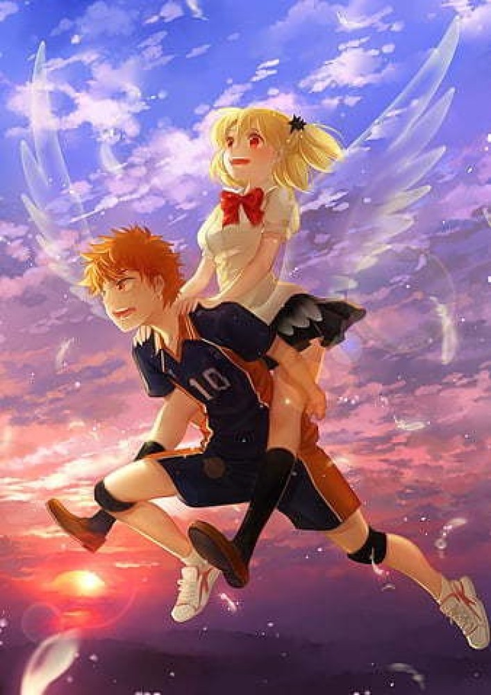 Hinata Colorful Manga Anime Wallpaper Canvas Art Prints Poster,8 x