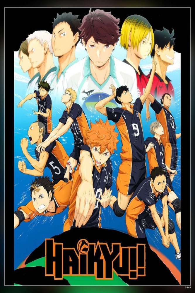 Haikyu!! - Cast - Anime Poster (24 x 36 inches) – Imaginus Posters