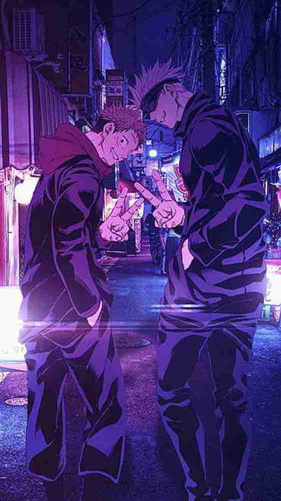 Gojo And Yuji Aesthetic City Jujutsu Kaisen Satoru Gojo Sukuna ...