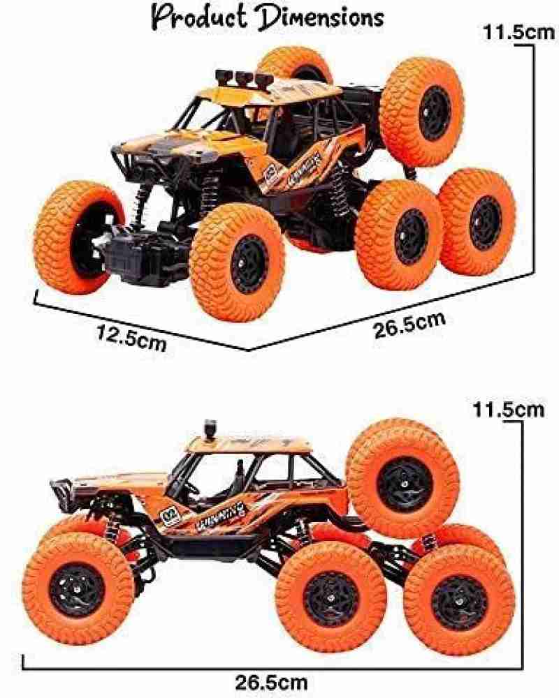 Bonobos Remote Control RC Car 4WD Monster Truck Off-Road 8 Wheels High  Speed Racing Rock Crawler Climbing Car for Kids Boys