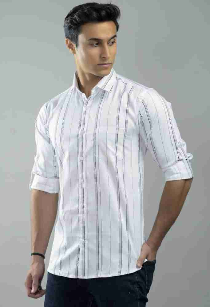 white lining shirt