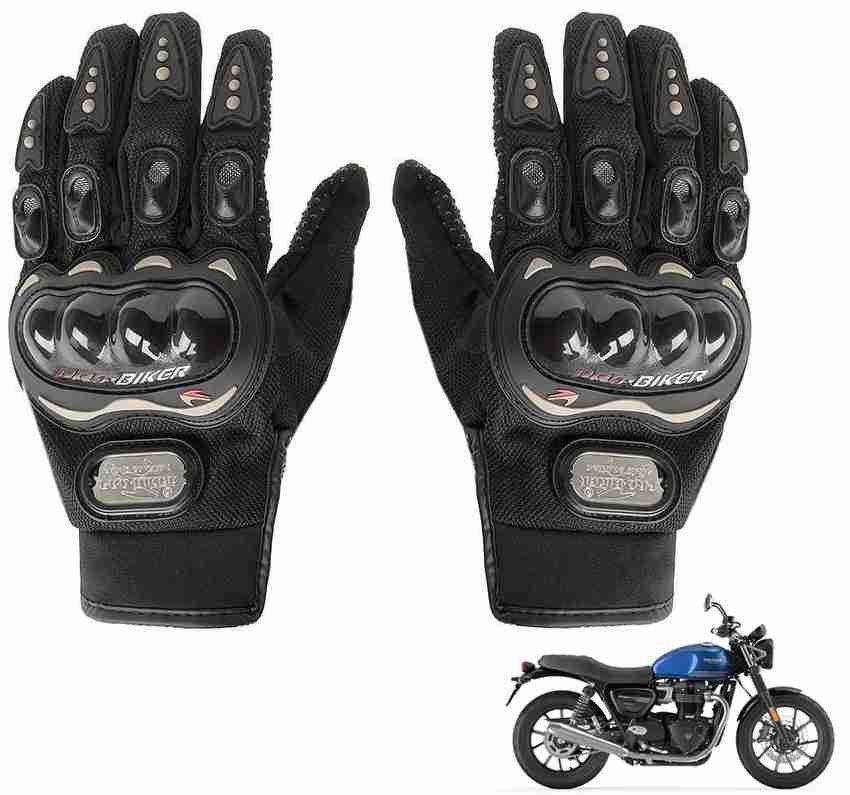 AuTO ADDiCT Bike Motorcycle Riding Gloves Black XL For Triumph Street Twin 2021 Riding Gloves Buy AuTO ADDiCT Bike Motorcycle Riding Gloves Black XL For Triumph Street Twin 2021 Riding Gloves