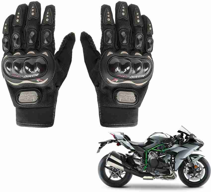 AuTO ADDiCT Bike Motorcycle Riding Gloves Black XL For