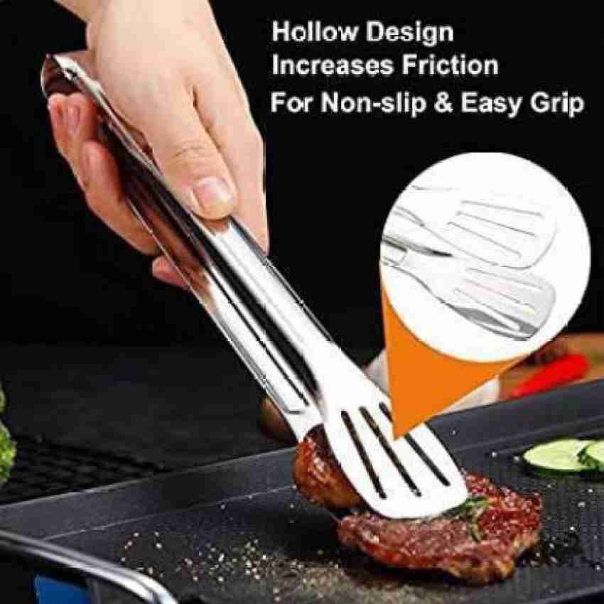 Plastic Kitchen Tongs Reusable Serving Tongs Non-Slip Bread Clip Tongs for  Catering Cooking Salad Toaster 