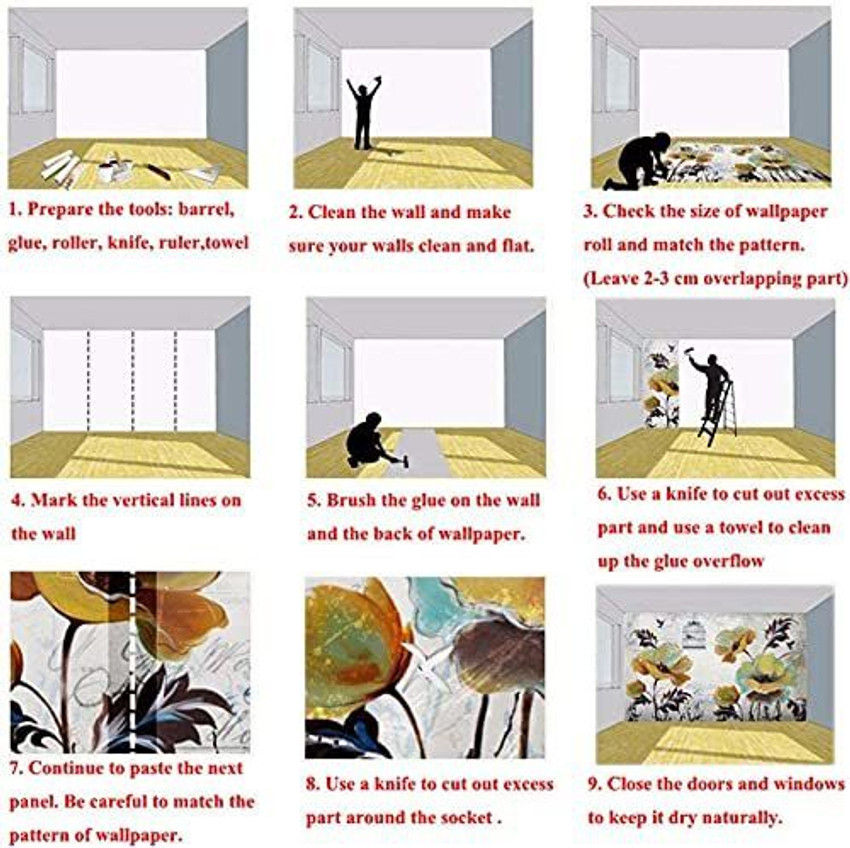 How To Hang Patterned Wallpaper  Inspiration For The Home