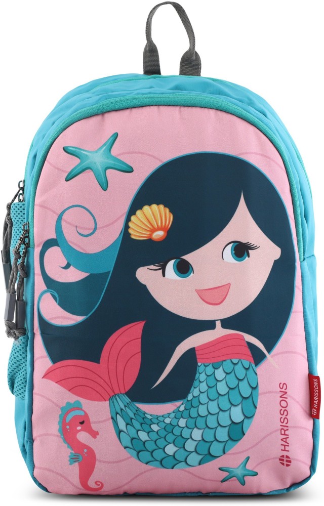 HARISSONS Mermaid Primary School Backpack for Children (7-12 yrs