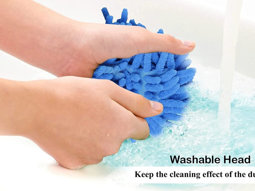 Buy Foldable Microfiber Fan Cleaning Duster Steel Body Flexible Fan mop for  Quick and Easy Cleaning of Home, Kitchen, Car, Ceiling, and Fan Dusting  Office Fan Cleaning Brush (Multicolour) Online at Lowest