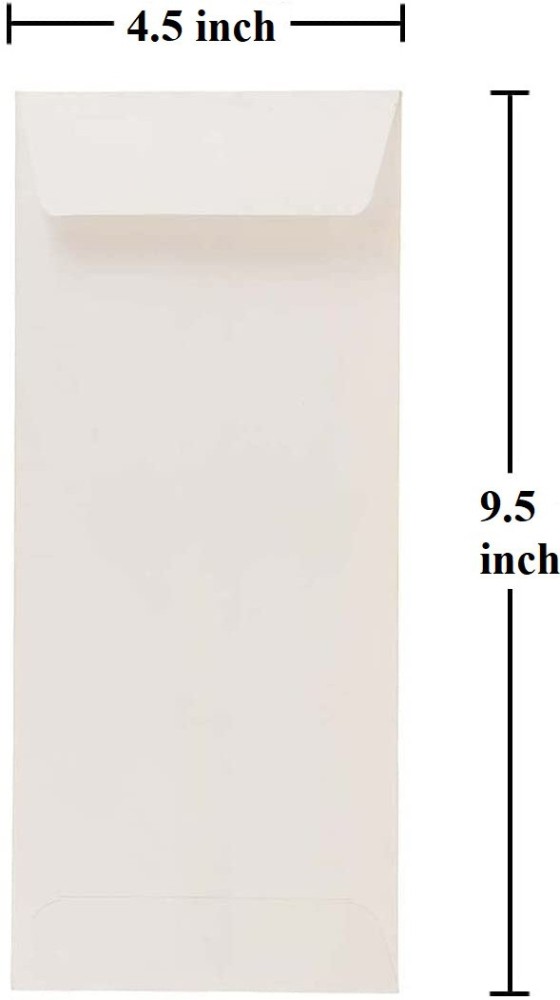 25 Quality White Envelopes 5x7 100gsm