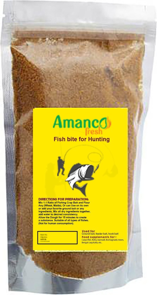 Amanco fresh COCO FISH BAIT FOR FISHING FEEDING FARMING Coconut 0.25 kg Dry  Adult, New Born, Senior, Young Fish Food Price in India - Buy Amanco fresh  COCO FISH BAIT FOR FISHING
