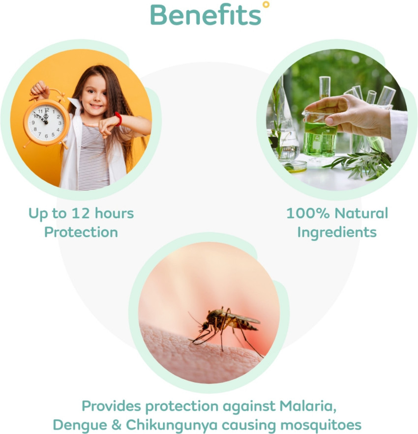 MYLO Baby Mosquito Repellent Patches for Babies 100 Natural 12
