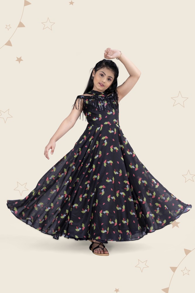 14 years best sale girl long frock