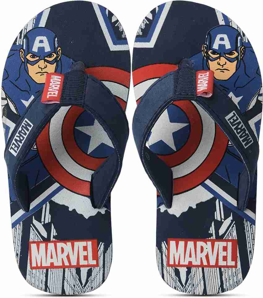 Boys outlet marvel slippers