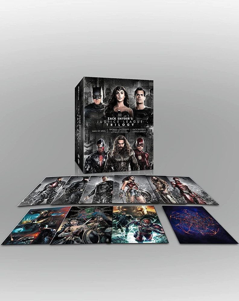 Zack Snyder's Justice League Trilogy - Man of Steel + Batman v Superman: Dawn of Justice - Ultimate Edition + Zack Snyder's Justice League - (4K UHD & HD) (8-Disc Box Set) - Zack Snyder's Justice League Trilogy - Man of Steel + Batman v Superman: Dawn of Justice - Ultimate Edition + Zack Snyder's Justice League - (4K UHD & HD) (8-Disc Box Set) -