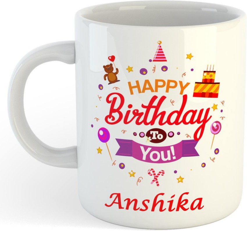 Happy Birthday anshika Cake Images