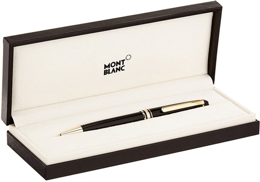 Montblanc meisterstuck black 2024 ballpoint pen 10883