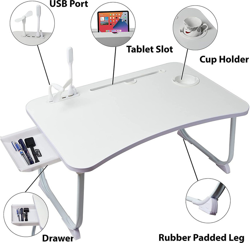 Laptop table for bed flipkart sale