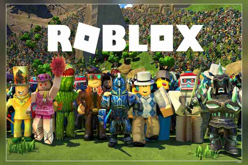 Roblox Characters In Ash Background Games Video Game Matte Finish Poster  P-9467 Paper Print - Animation & Cartoons posters in India - Buy art, film,  design, movie, music, nature and educational paintings/wallpapers