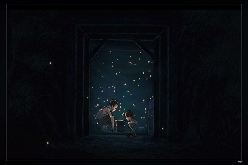 Grave of the Fireflies Movie Poster  Art Print for Sale by Donald