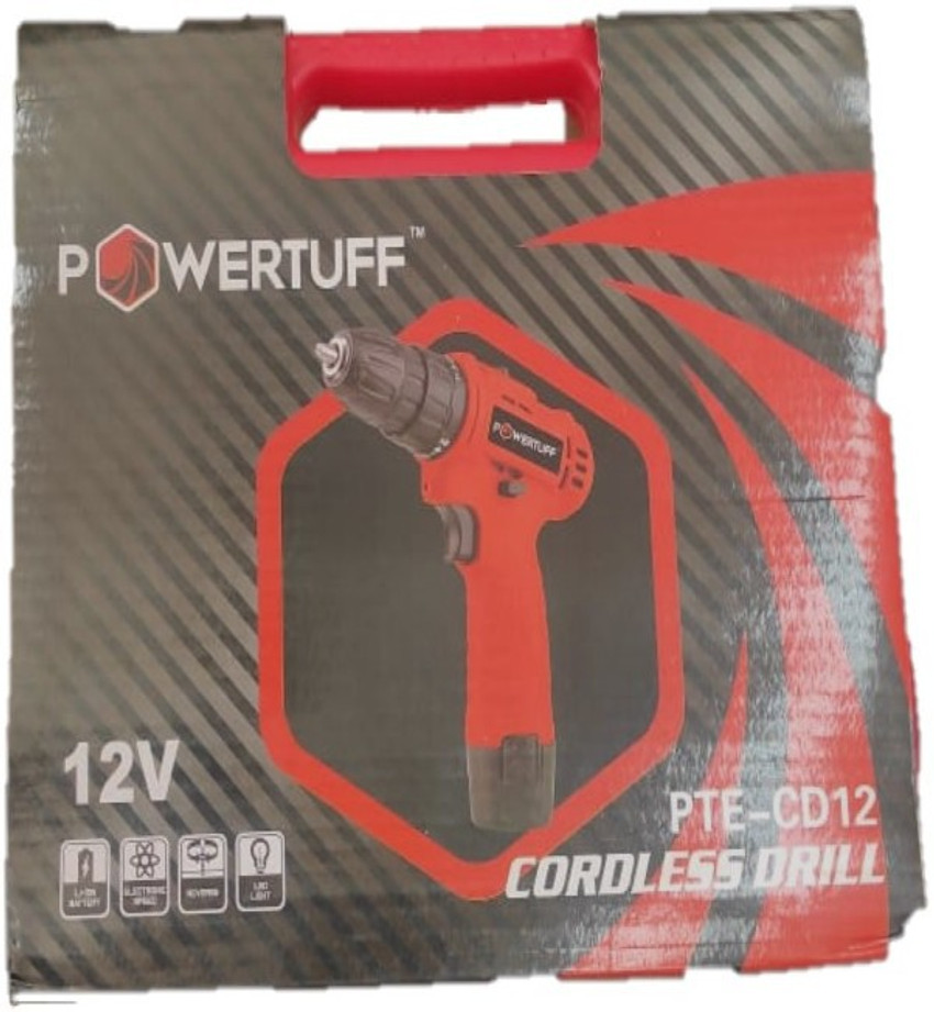 POWERTUFF CORDLESS DRILL SCREWDRIVER MACHINE Cordless Drill Price